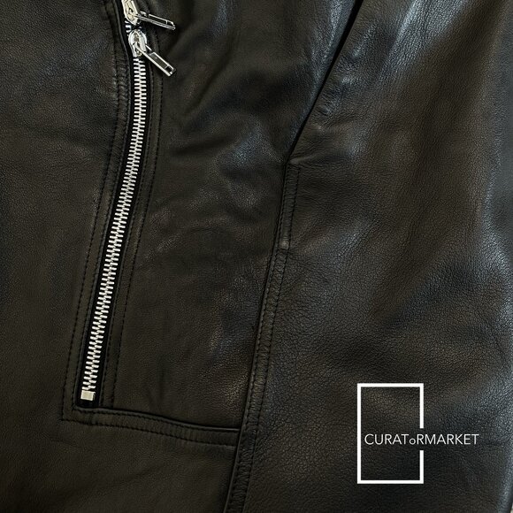 Rick Owens: EU48 GRAIL Runway Sample Leather Tommy Flightsuit SS23 EDFU - Picture 14 of 16